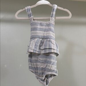 Adorable Striped Kids Romper